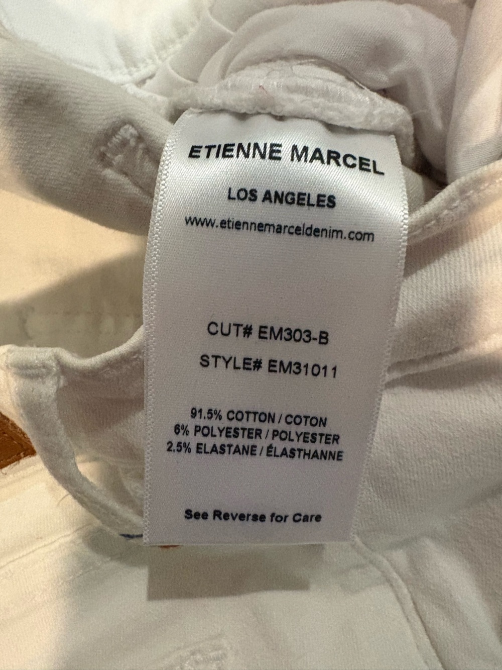 NWOT Etienne Marcel Skinny Jeans with Red Zip Accent - Picture 9 of 9